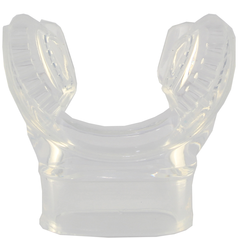 MOUTHPIECE TYPHOON SNORKEL CLEAR - Click Image to Close